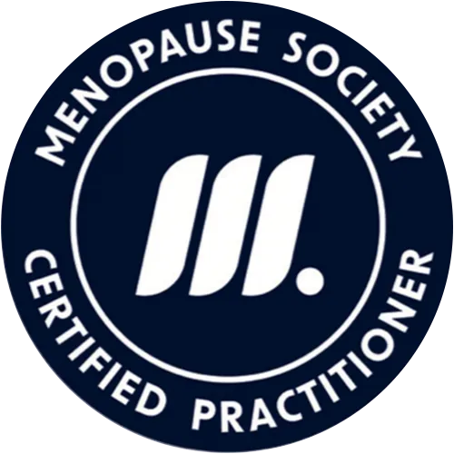 Menopause Society Certified Practitioner badge